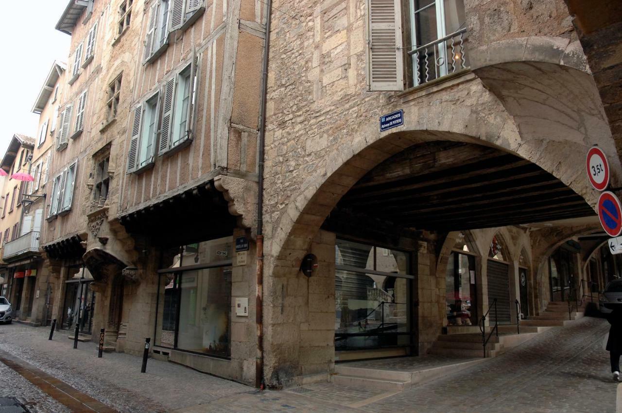 Maison Renaissance Monument Historique XV Eme 1497 Villefranche-de-Rouergue Exterior photo